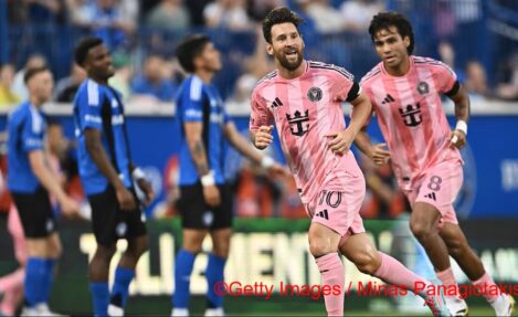 Lionel Messi face au CF Monréal