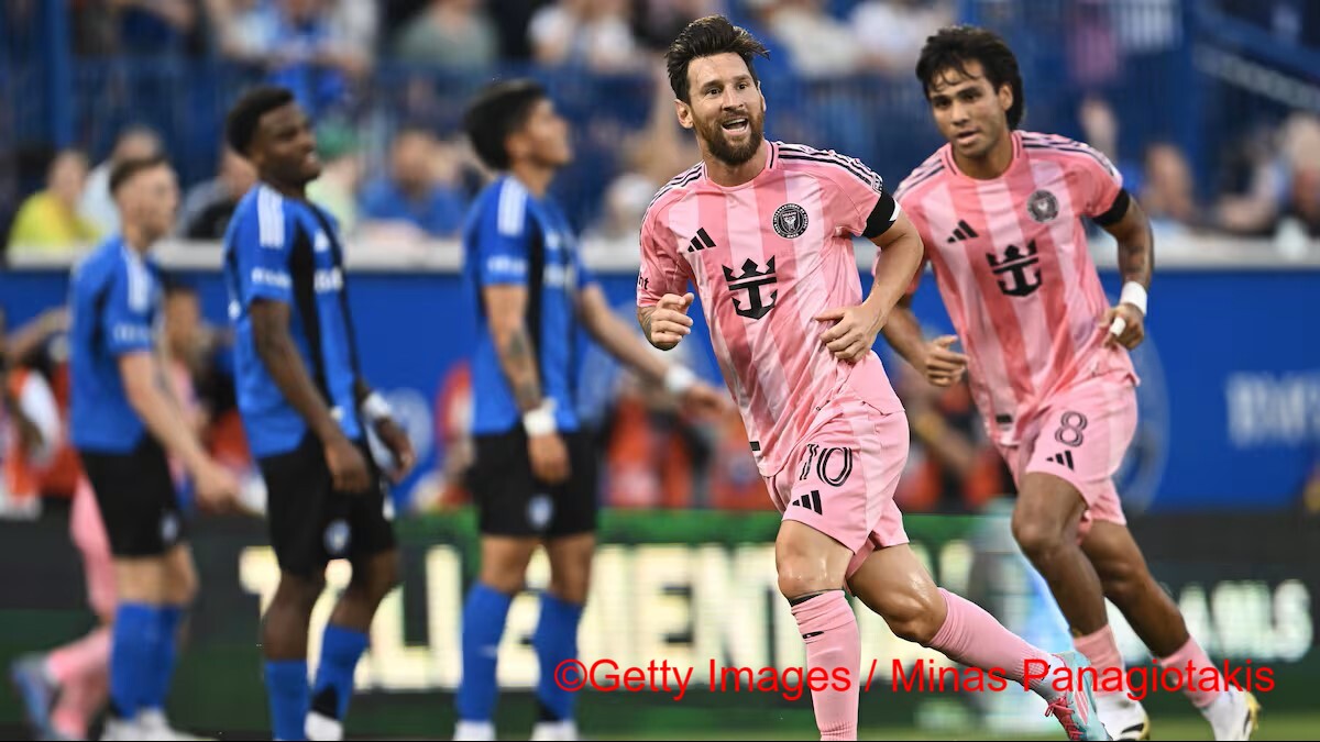 Lionel Messi face au CF Monréal